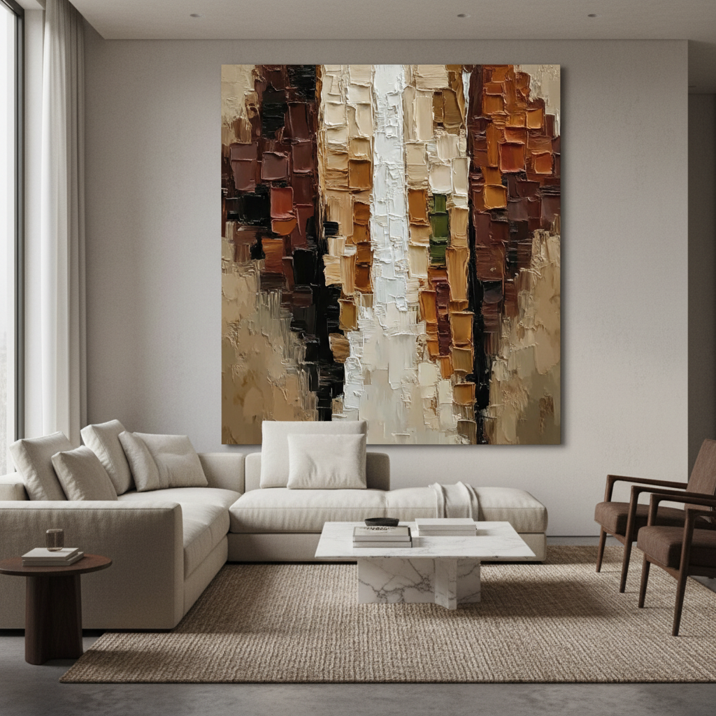 Distinguishing Palette Knife vs. Brushwork Texture