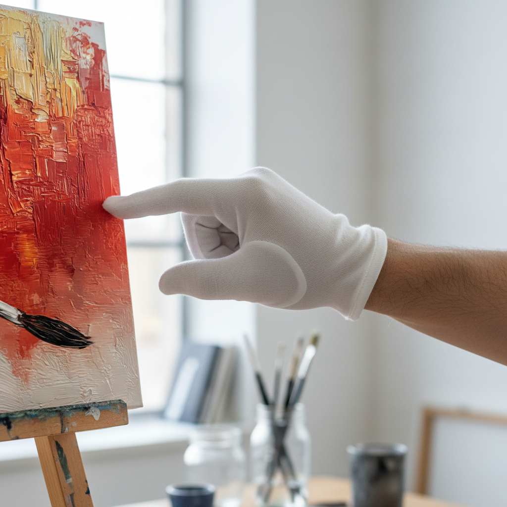 The Fingernail Test: Safely Checking if Your Oil Art is DryBase