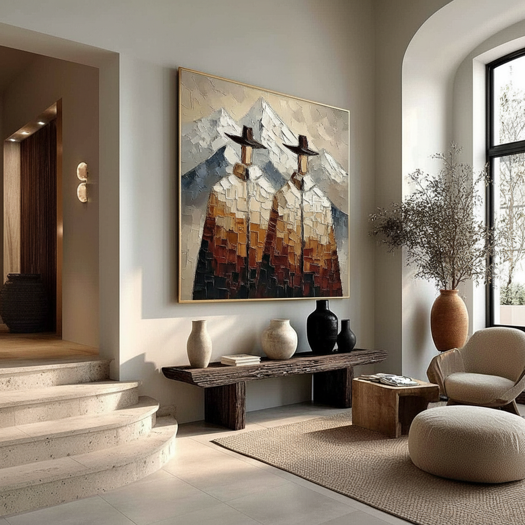 Vertical vs. Flat Storage: Protecting Your Art’s Surface Integrity