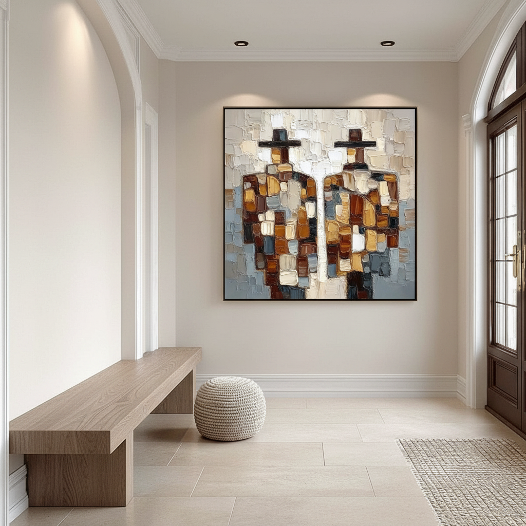 Coordinating Art Palettes with Warm and Cool Wall Tones