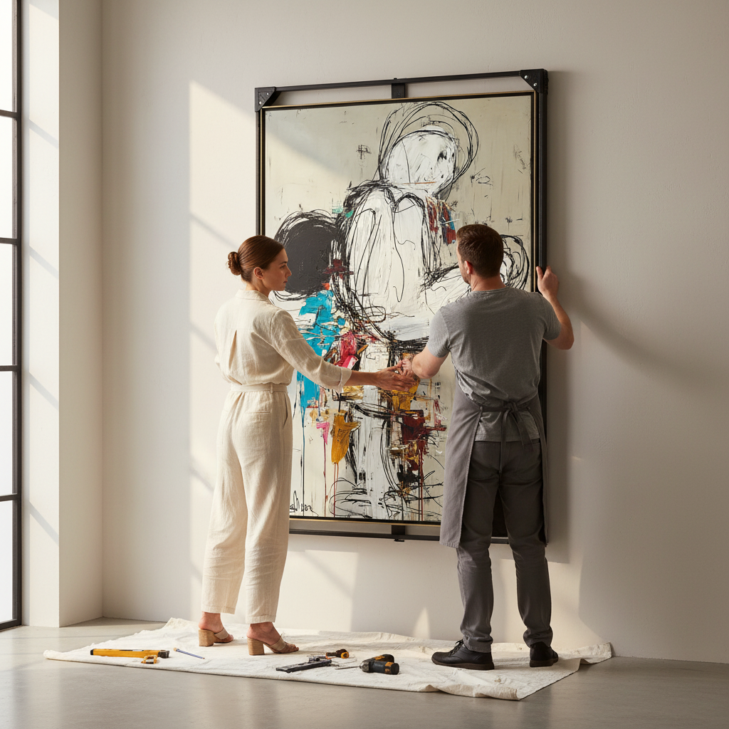 Anchoring Large Oil Art: Safe Mounting for Heavy Frames