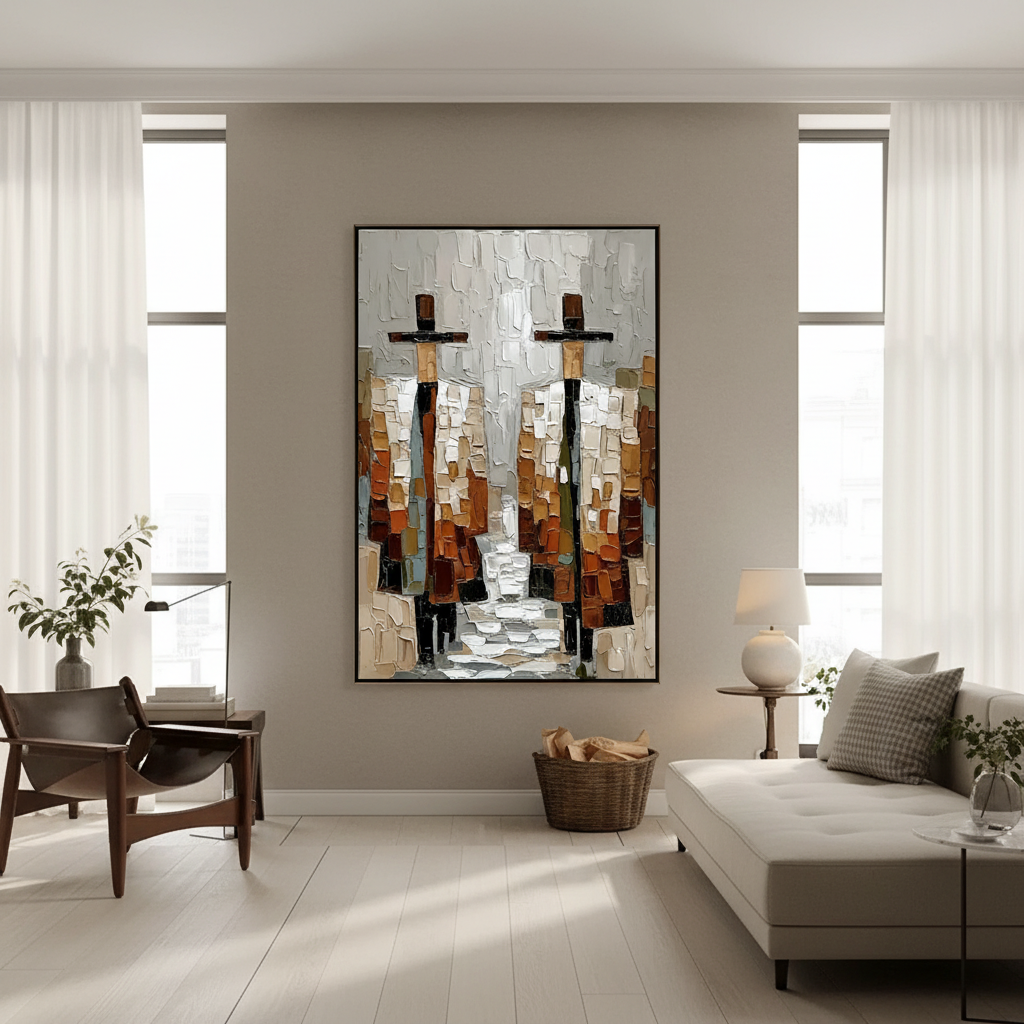 Scumbling vs. Glazing: Choosing Texture for Your Wall Art