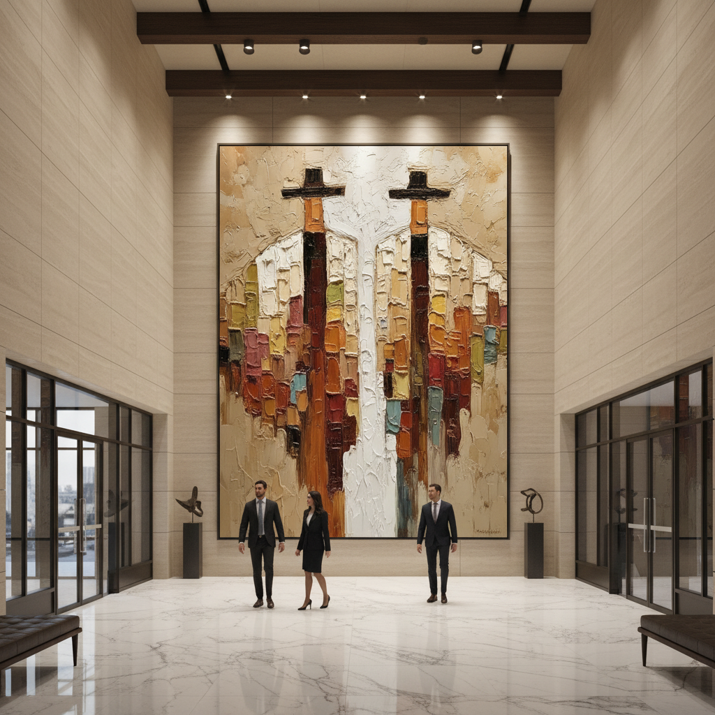 Maintaining Acrylic Art in High-Traffic Commercial Lobbies