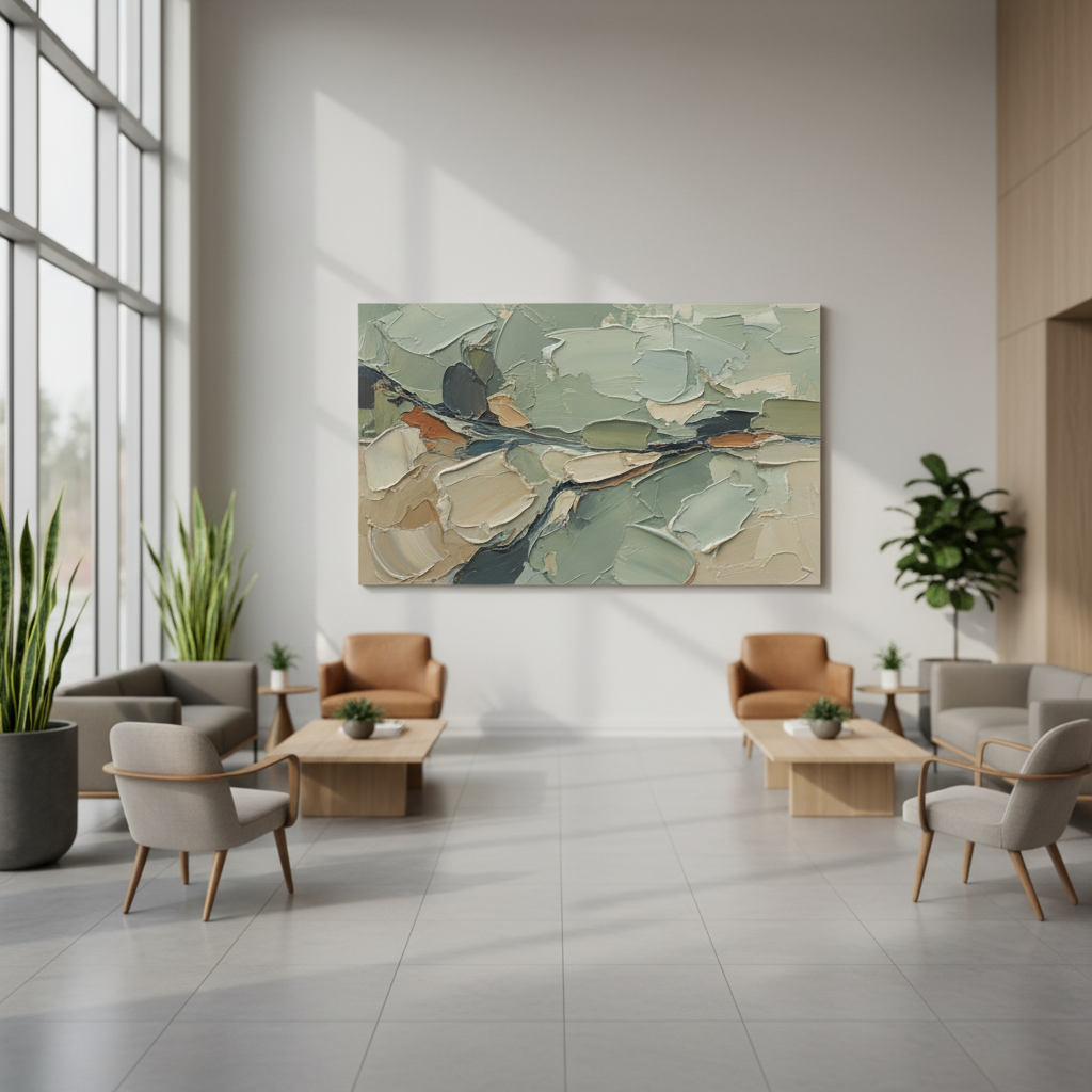 The Impact of Abstract Acrylics in Healthcare EnvironmentsBase