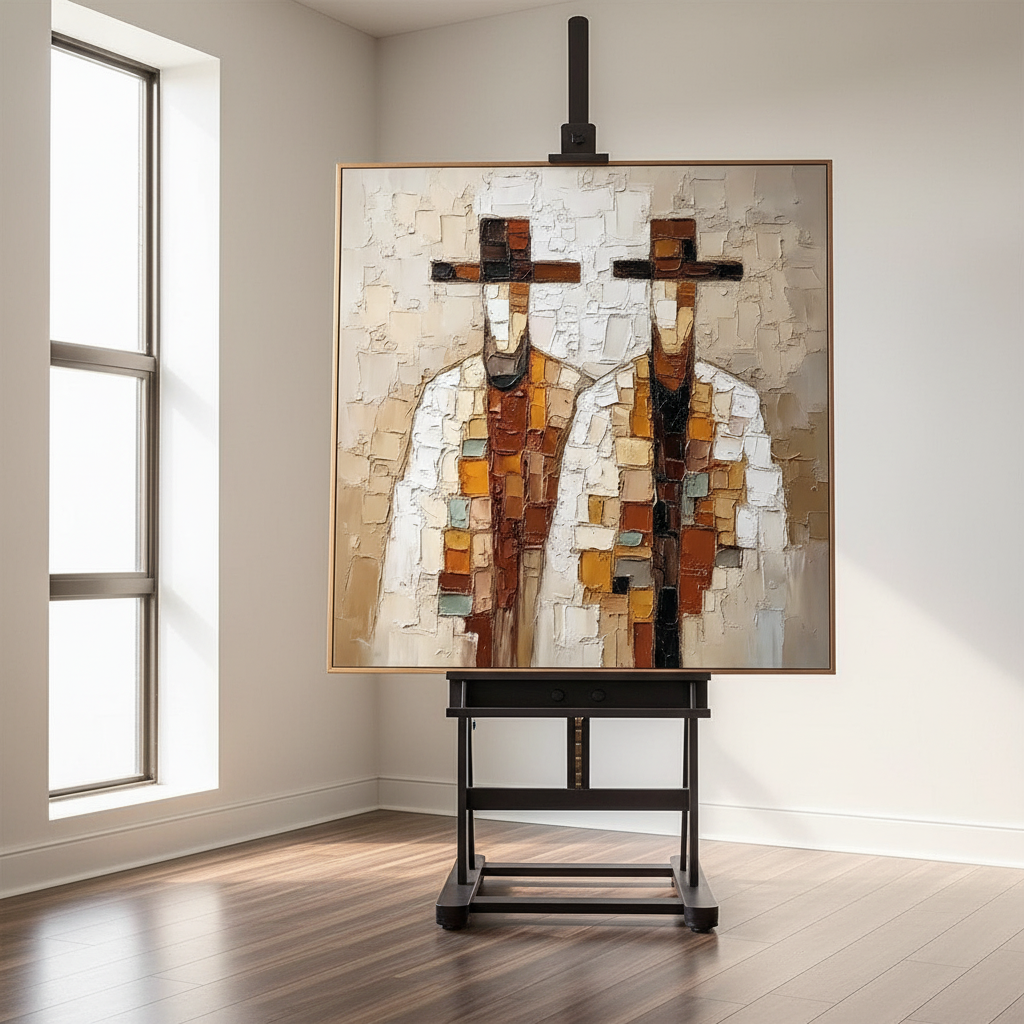 Beyond the Wall: Using Easels for Art in Restricted Rentals