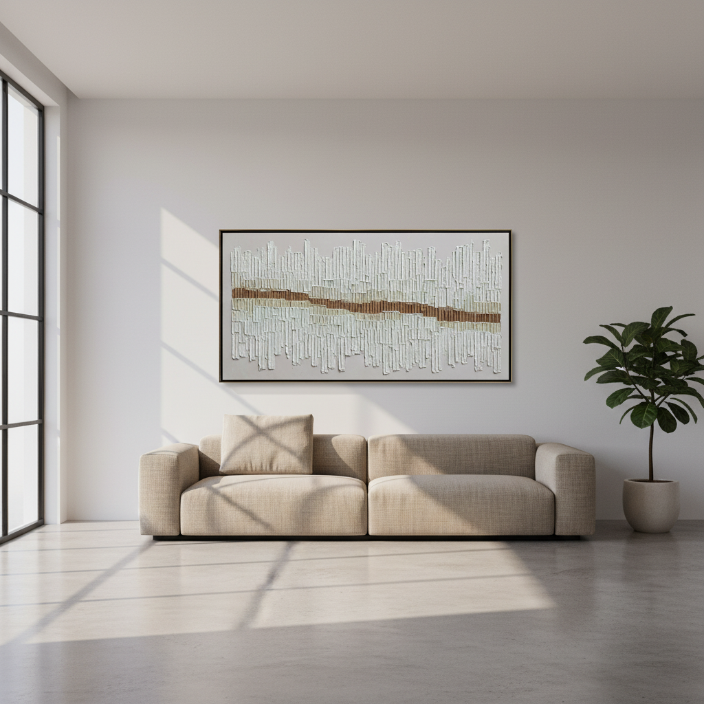Neutralizing the Palette: How Frame Color Affects Acrylic Hues