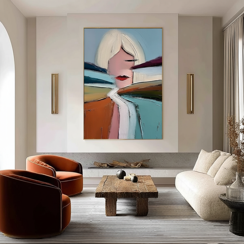 The 75% Rule: Scaling Art to Your Living Room Sofa