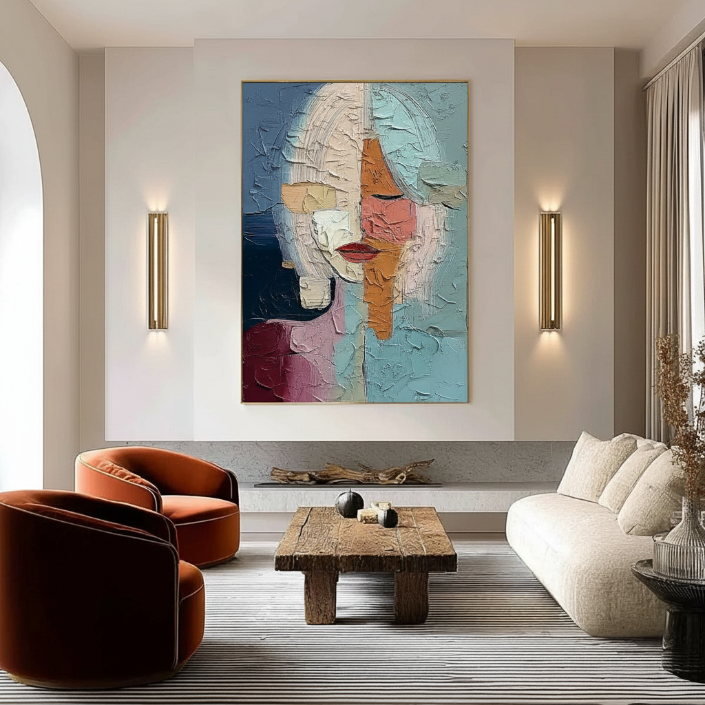 Sconce Placement: Framing Focal Art with Accent Lighting