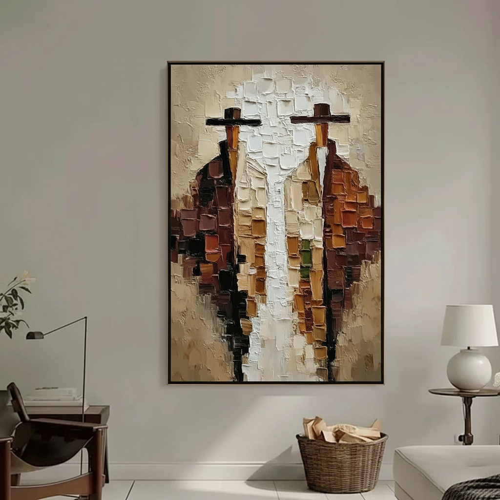Visual Mass: Why Darker Paintings Feel Larger Than Light Art