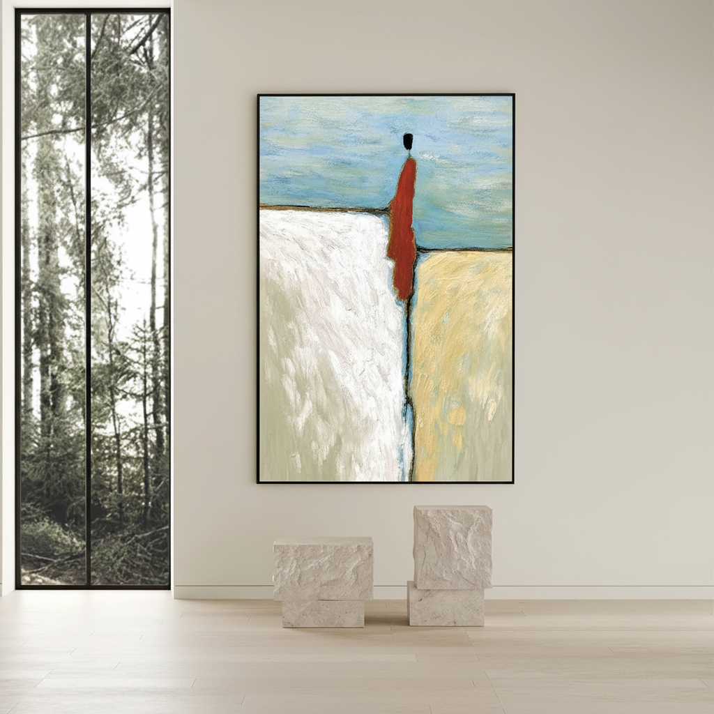 Expanding Boundaries: Why Large Art Makes Small Living Rooms Feel Grand