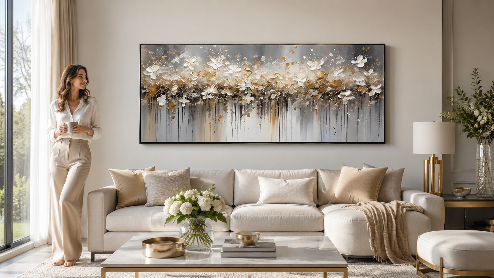 Why Wall Art Size Changes the Feeling of a Room