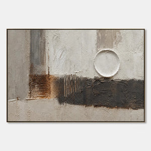 Pale Equilibrium hand-painted artwork