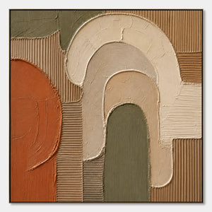 Earthen Archways hand-painted artwork