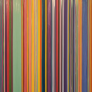 CHROMATIC CASCADE: Vibrant Textured Vertical Abstract Color Painting