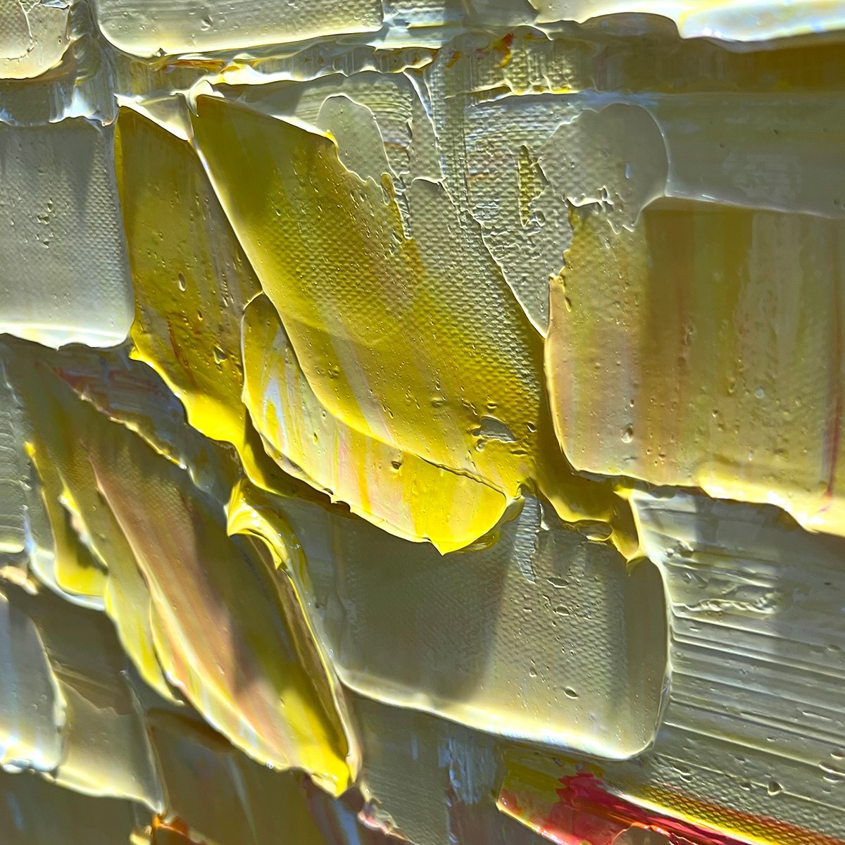 CHROMA FLOW: Textured Abstract Impasto Oil Painting