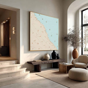 COASTAL DAYDREAM original textured abstract beach painting