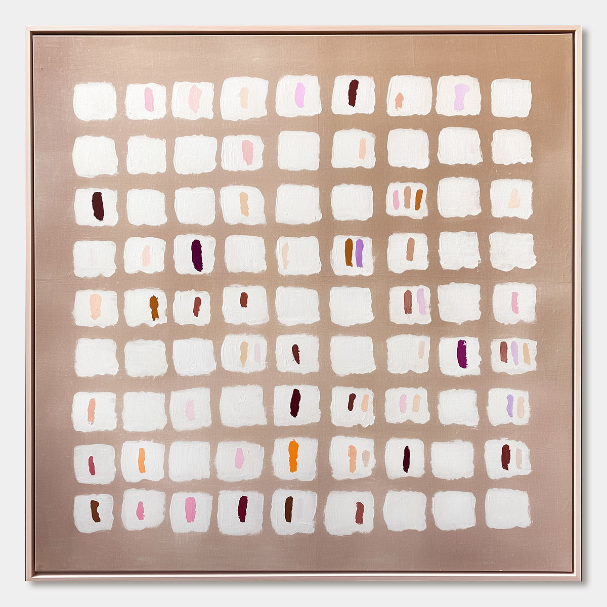 COLOR FIELD STUDY Minimalist Abstract Oil Painting