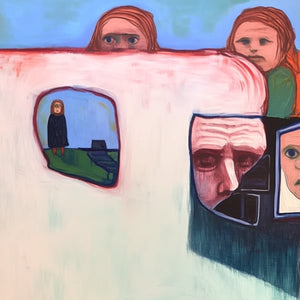 COMMUNITY OF SOULS: Colorful Figurative Portrait Painting