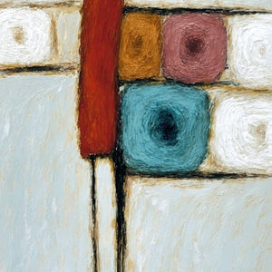 CROSSROADS: Modern Figurative Abstract Oil Painting