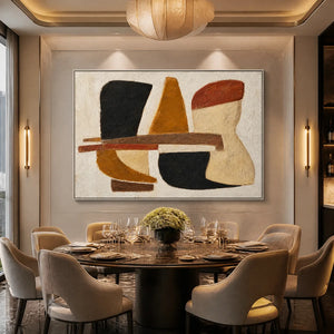 DESERT MODERN: Earth Tone Modern Abstract