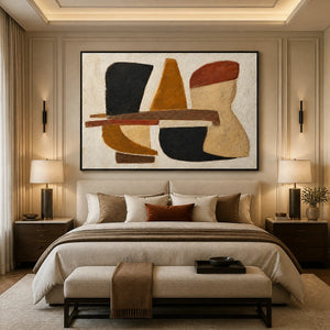 DESERT MODERN: Earth Tone Modern Abstract