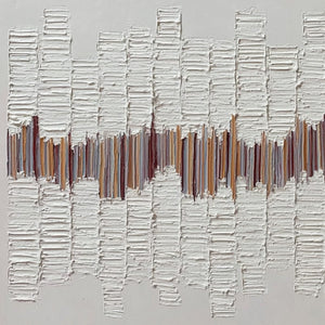 ECHOES IN SILENCE: Large Textured Minimalist Abstract Wall Art