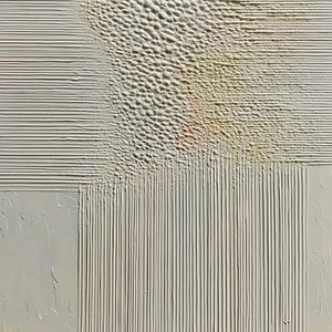ECHOES OF STILLNESS: Vertical Wabi Sabi Textured Abstract Wall Art