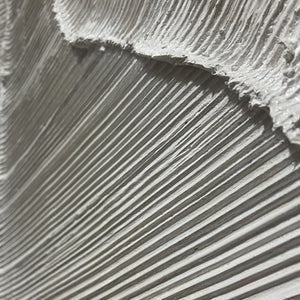 ETCHED IN STONE Textured Minimalist Abstract Diptych