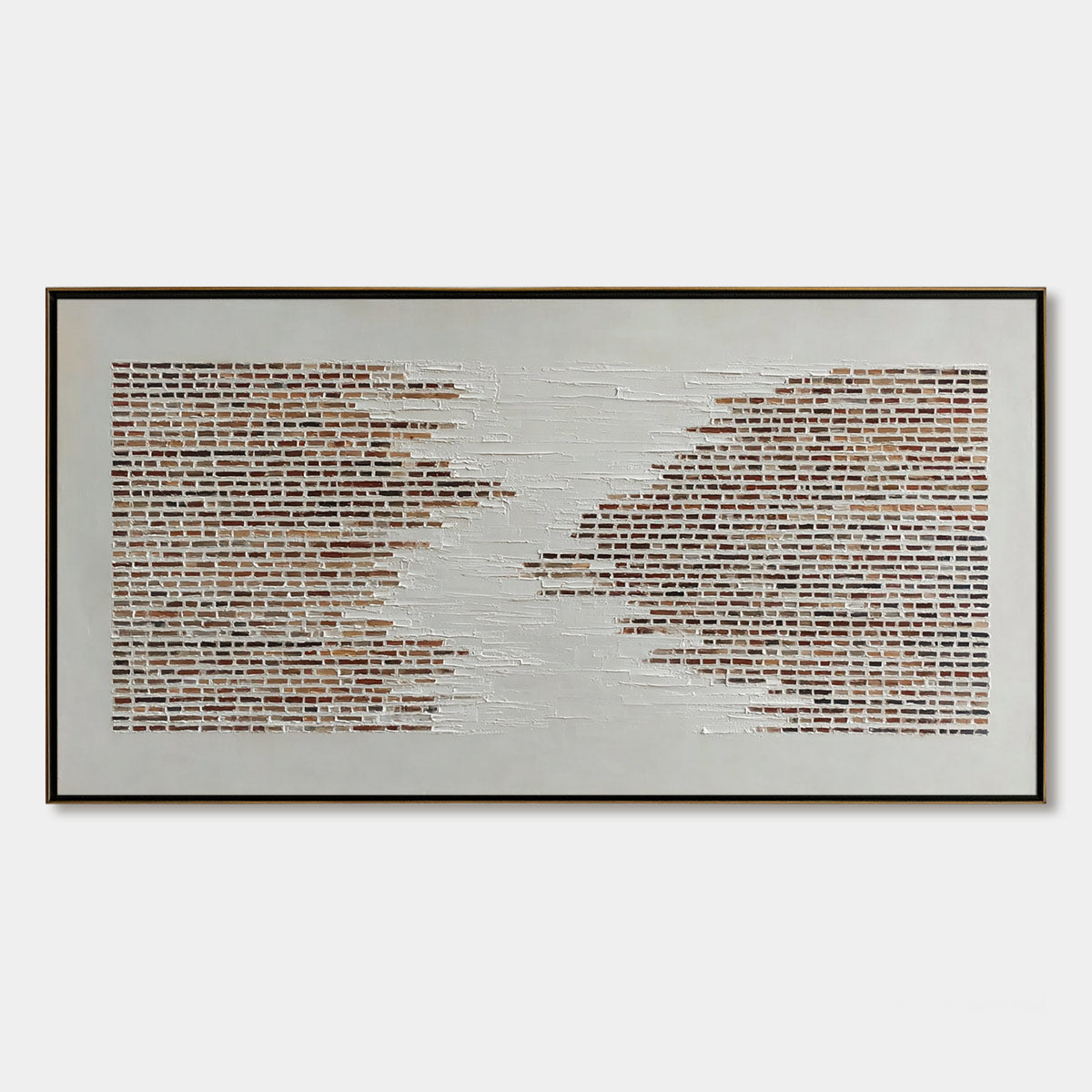 FRAGMENTS: Textured Minimalist Painting of Deconstructed Architecture