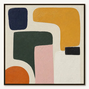 GARDEN SHAPES: Modern Organic Shape Abstract