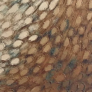 GOLDEN DRIFT: Textured Wabi Sabi Abstract Oil Painting