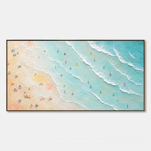 TIDAL CONFETTI hand-painted artwork