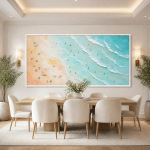 TIDAL CONFETTI displayed in a refined dining room