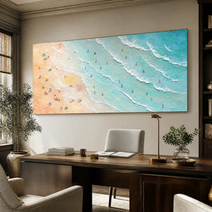 TIDAL CONFETTI displayed in a refined office