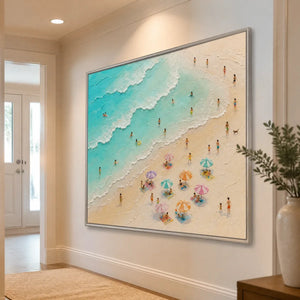 SUMMER SHORE MOSAIC displayed in a refined entry hall