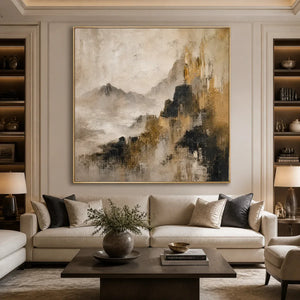 MISTBOUND SUMMIT displayed in a refined living room
