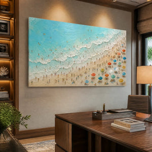 COASTLINE CARNIVAL displayed in a refined office