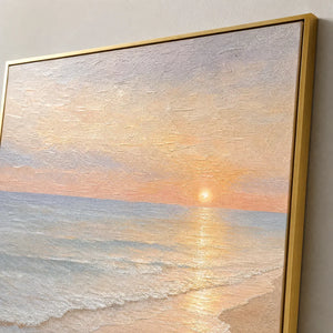ROSEWATER HORIZON hand-painted texture detail