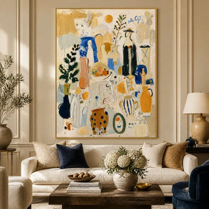 COLLECTED STORIES displayed in a refined living room