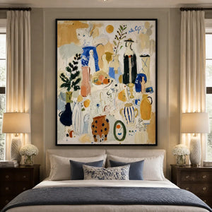 COLLECTED STORIES displayed in a refined bedroom