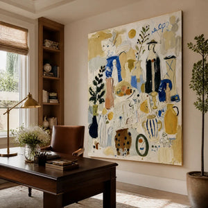 COLLECTED STORIES displayed in a refined office