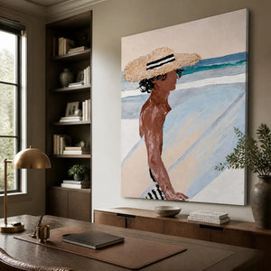 SEASIDE REVERIE displayed in a refined office