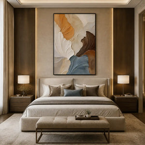 LAYERED EARTH: Layered Neutral Organic Abstract