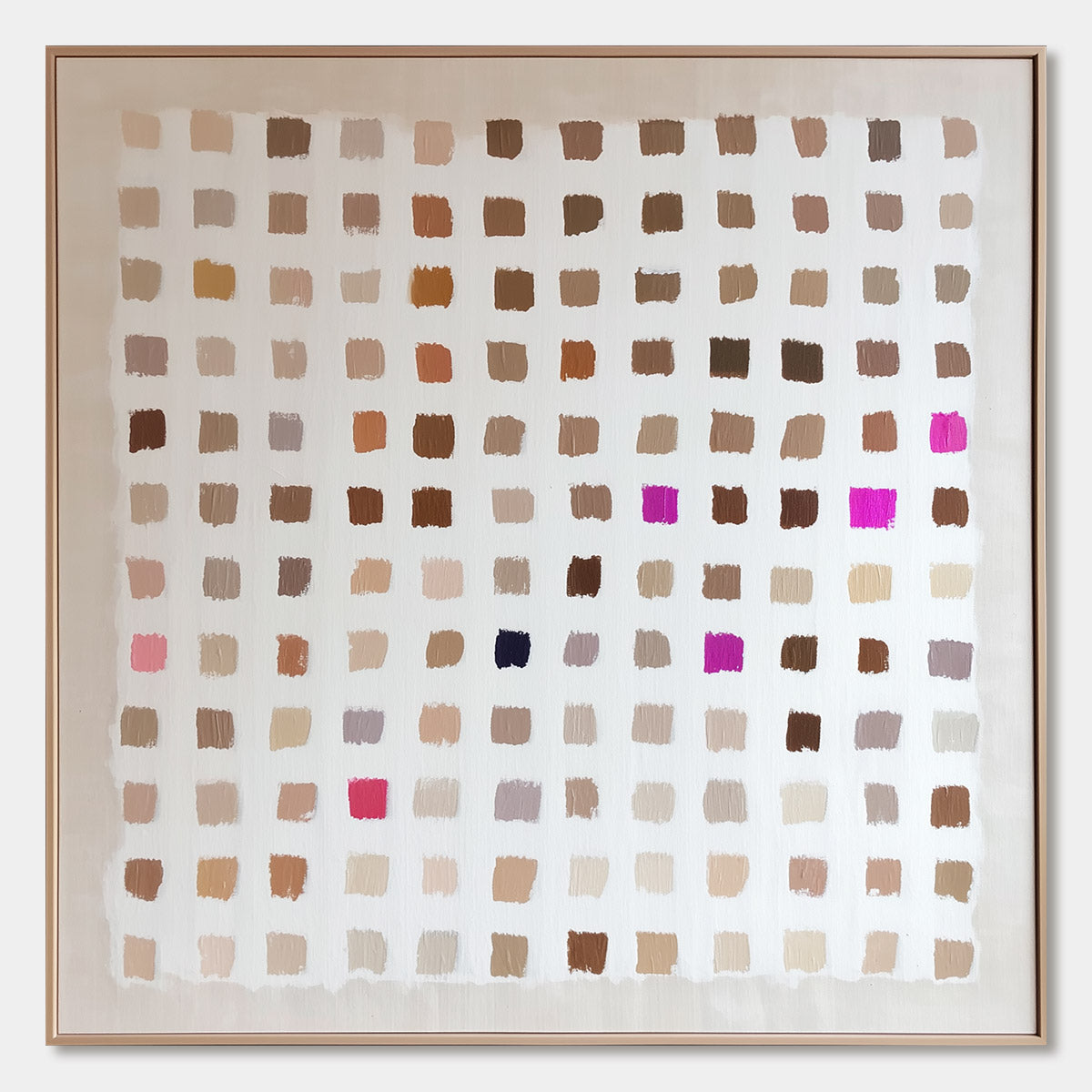 NUANCE Minimalist Abstract Color Block Oil Painting