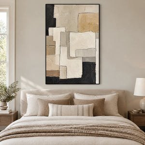 QUIET ASSEMBLY — Bedroom, black frame