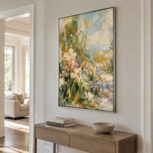 GARDEN PASSAGE — Hallway, silver frame