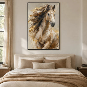 WILD MANE — Bedroom, black frame