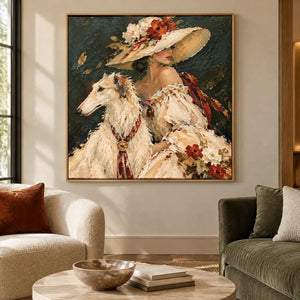 VELVET COMPANION — Hotel, natural wood frame