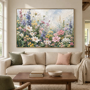 MEADOW CHORUS — Living room, gold frame