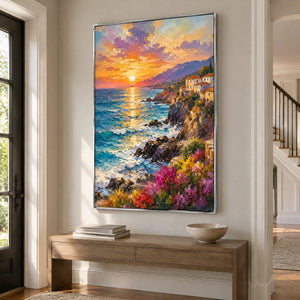 HARBOR EMBER — Hallway, silver frame